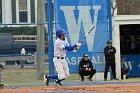 Baseball vs Nichols  Wheaton College Baseball vs Nichols College. - Photo By: KEITH NORDSTROM : Wheaton, baseball